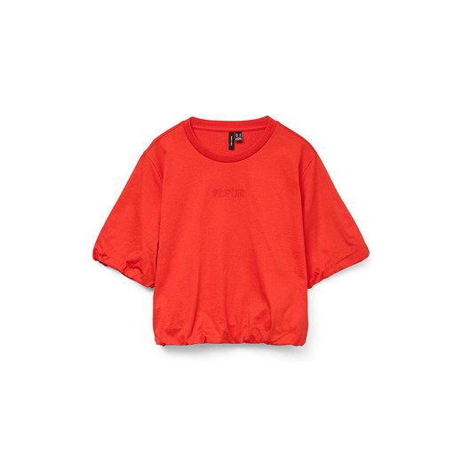 Vero Moda Koszulka w kolorze czerwonym ze sklepu Limango Polska w kategorii Bluzki damskie - zdjęcie 181236608