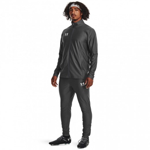 Męski dres komplet treningowy Under Armour UA M's Challenger Tracksuit - szary ze sklepu Sportstylestory.com w kategorii Dresy męskie - zdjęcie 181236915