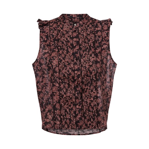 BOSS Orange Bluzka damska - Bantiana Kobiety Bawełna czarny wzorzysty ze sklepu vangraaf w kategorii Bluzki damskie - zdjęcie 181239959