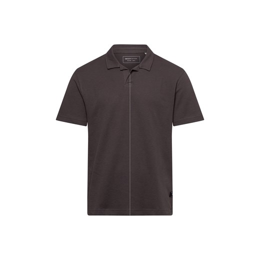 Tom Tailor Denim Męska koszulka polo Mężczyźni Bawełna szary wypukły wzór tkaniny ze sklepu vangraaf w kategorii T-shirty męskie - zdjęcie 181239977
