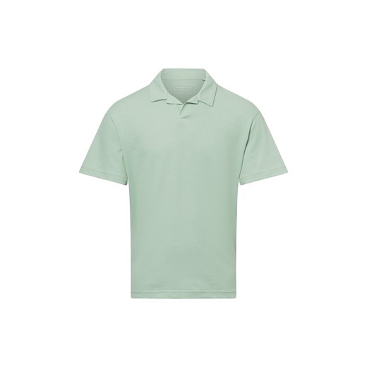 Tom Tailor Denim Męska koszulka polo Mężczyźni Bawełna seledynowy wypukły wzór tkaniny ze sklepu vangraaf w kategorii T-shirty męskie - zdjęcie 181239978