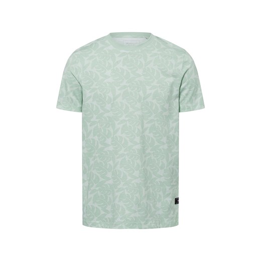 Tom Tailor Denim Koszulka męska Mężczyźni Bawełna seledynowy wzorzysty ze sklepu vangraaf w kategorii T-shirty męskie - zdjęcie 181239986