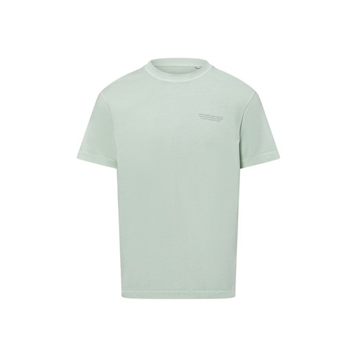 Tom Tailor Denim Koszulka męska Mężczyźni Bawełna miętowy jednolity ze sklepu vangraaf w kategorii T-shirty męskie - zdjęcie 181239988