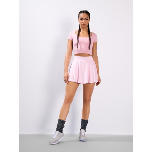 Sinsay - Crop top - różowy Sinsay S Sinsay