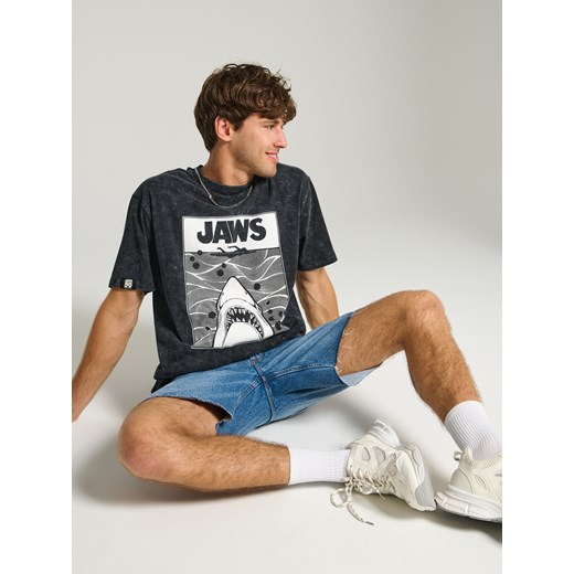 T-shirt męski Sinsay z krótkim rękawem 