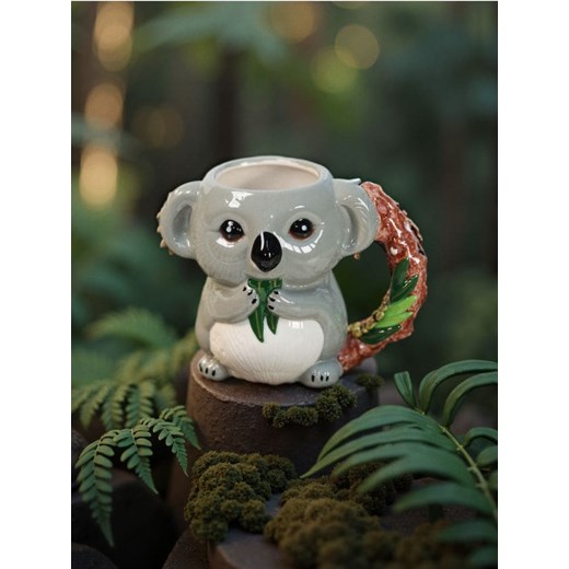 Sinsay - Kubek w kształcie misia koala - szary ze sklepu Sinsay w kategorii Kubki - zdjęcie 181243548