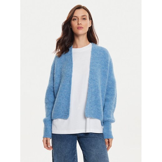 American Vintage Kardigan EAST19AH24 Niebieski Loose Fit ze sklepu MODIVO w kategorii Swetry damskie - zdjęcie 181244245