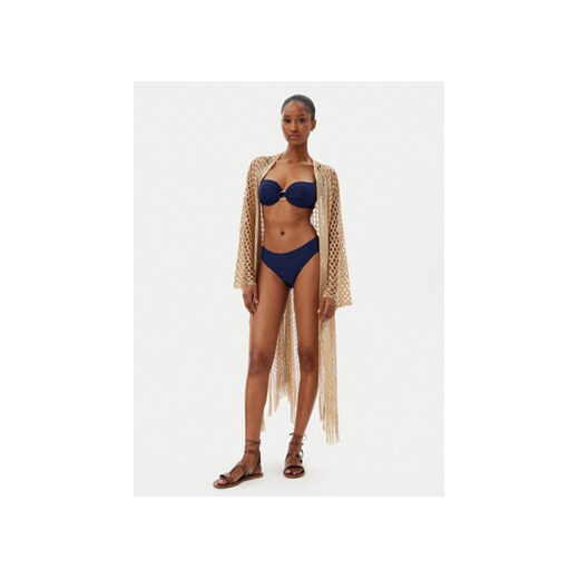 Selmark Kimono BC197 Złoty Relaxed Fit Selmark OS MODIVO