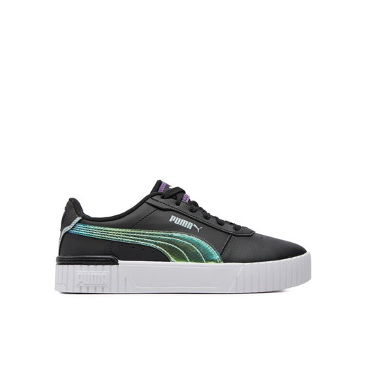 Sneakersy Puma Carina 2.0 Deep Dive Jr 396545-02 Czarny ze sklepu eobuwie.pl w kategorii Trampki dziecięce - zdjęcie 181245769