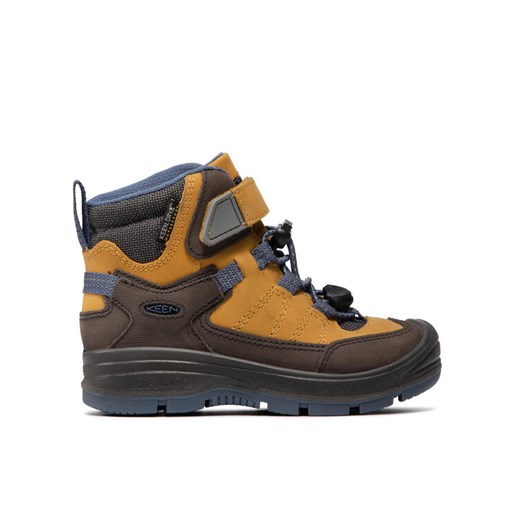 Trapery Keen Redwood Mid Wp 1023882 Brązowy ze sklepu eobuwie.pl w kategorii Buty trekkingowe dziecięce - zdjęcie 181246939