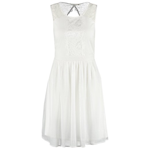 Vero Moda VMSISSY Sukienka letnia snow white zalando bialy abstrakcyjne wzory