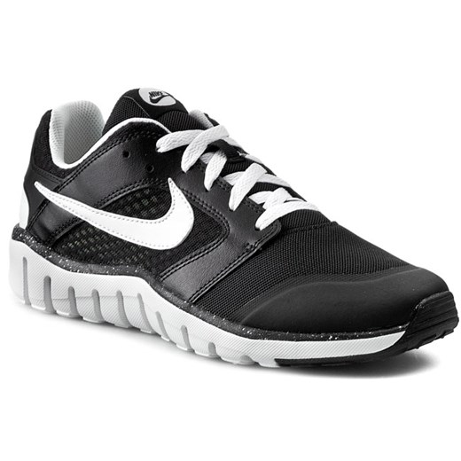 Półbuty NIKE - Flex Raid 724716 010 Black/White eobuwie-pl czarny jesień A