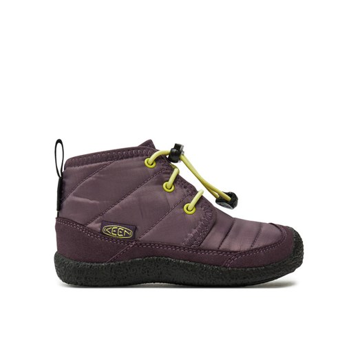 Śniegowce Keen Howser II Waterproof Chukka 1029432 Fioletowy ze sklepu eobuwie.pl w kategorii Buty zimowe dziecięce - zdjęcie 181251815