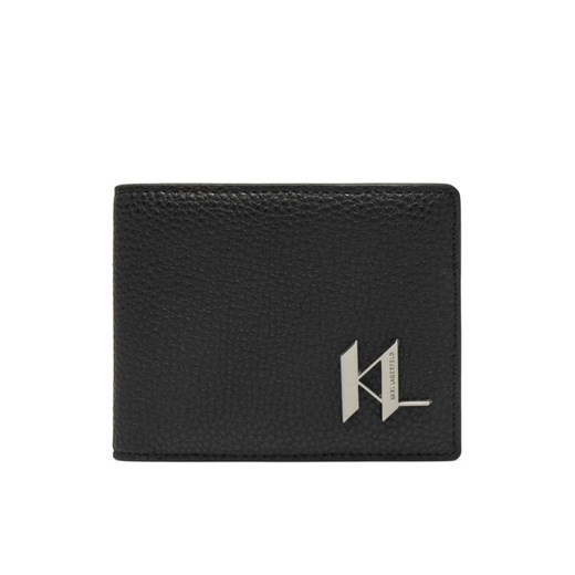 Duży Portfel Męski KARL LAGERFELD A1M32019 Czarny Karl Lagerfeld 00 eobuwie.pl