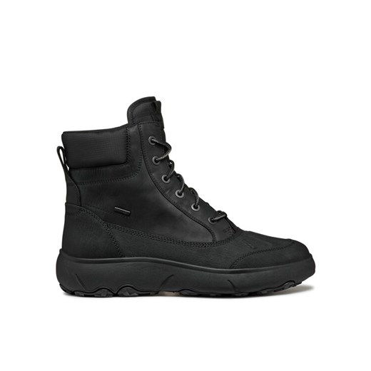Kozaki Geox U Nebula + Grip B Ab U46HFC 0FFBC C9999 Czarny ze sklepu eobuwie.pl w kategorii Buty zimowe męskie - zdjęcie 181252477