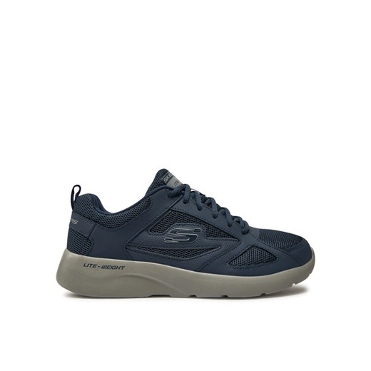 Sneakersy Skechers Fallford 58363/NVY Granatowy ze sklepu eobuwie.pl w kategorii Buty sportowe męskie - zdjęcie 181253117