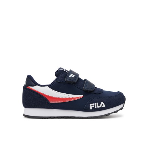 Sneakersy Fila FFK0225 50007 Granatowy ze sklepu eobuwie.pl w kategorii Buty sportowe dziecięce - zdjęcie 181253886