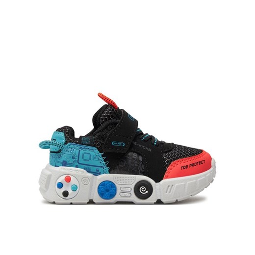 Sneakersy Skechers Lil Gametronix 402262N/BKMT Czarny Skechers 21 eobuwie.pl