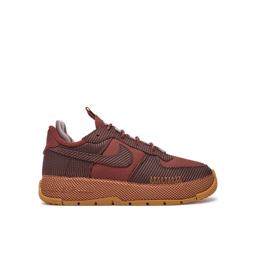 Sneakersy Nike Air Force 1 Wld FB2348 202 Bordowy ze sklepu eobuwie.pl w kategorii Buty sportowe damskie - zdjęcie 181261238