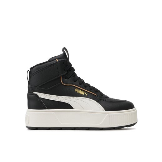 Sneakersy Puma Karmen Rebelle Mid 387213 10 Czarny ze sklepu eobuwie.pl w kategorii Trampki damskie - zdjęcie 181262778
