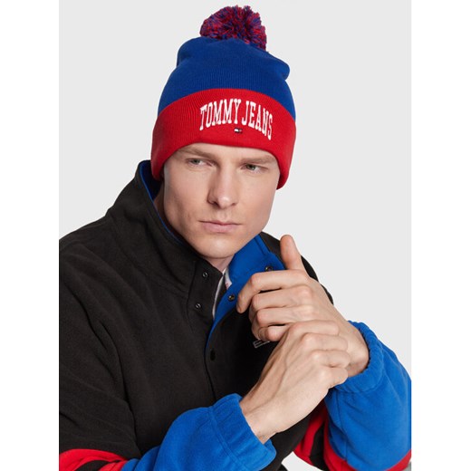 Czapka Tommy Jeans AM0AM10401 Kolorowy ze sklepu eobuwie.pl w kategorii Czapki zimowe męskie - zdjęcie 181264579
