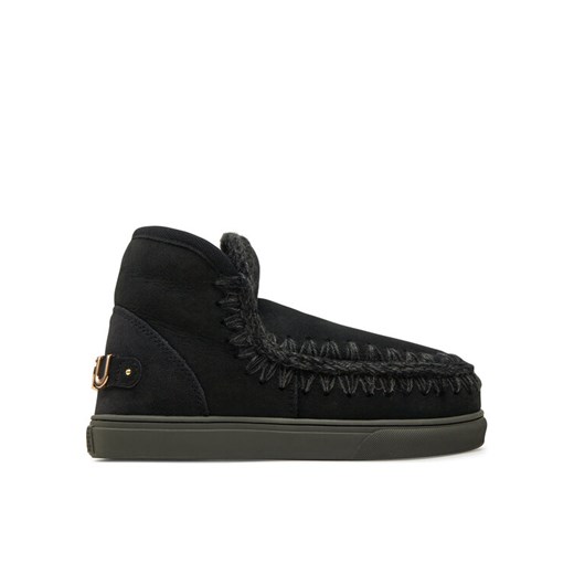 Śniegowce Mou Eskimo Sneaker Big Metal Logo FW111008A Czarny Mou 37 eobuwie.pl