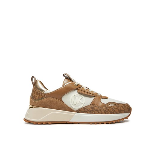 Sneakersy MICHAEL Michael Kors Theo Trainer 43F1THFS2B Brązowy ze sklepu eobuwie.pl w kategorii Buty sportowe damskie - zdjęcie 181265745