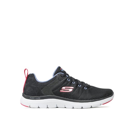 Sneakersy Skechers Elegant Ways 149580/BKMT Czarny ze sklepu eobuwie.pl w kategorii Buty sportowe damskie - zdjęcie 181268626