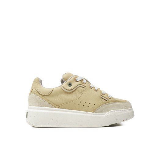 Sneakersy Max Mara Activegreen 2414761111 Beżowy ze sklepu eobuwie.pl w kategorii Buty sportowe damskie - zdjęcie 181271056