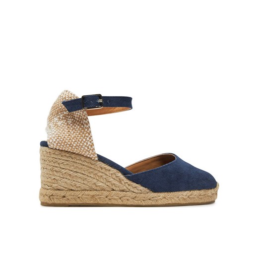 Espadryle Castañer Carol/6/002 021655 Niebieski ze sklepu eobuwie.pl w kategorii Espadryle damskie - zdjęcie 181271788