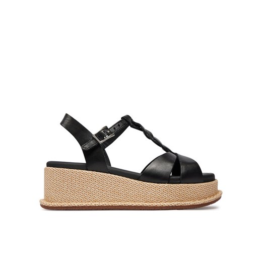 Sandały Clarks Kimmei Twist 26176391 Czarny ze sklepu eobuwie.pl w kategorii Sandały damskie - zdjęcie 181273335