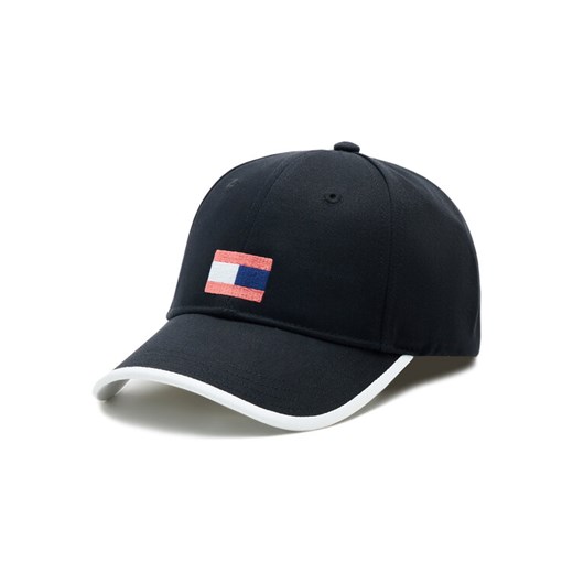Czapka z daszkiem Tommy Hilfiger Flag AU0AU01732 Czarny ze sklepu eobuwie.pl w kategorii Czapki dziecięce - zdjęcie 181274949