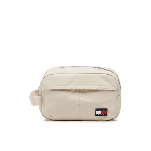 Kosmetyczka Tommy Jeans Tjm Dimensions Washabg AM0AM10642 Beżowy ze sklepu eobuwie.pl w kategorii Kosmetyczki damskie - zdjęcie 181277269
