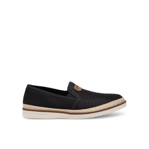 Espadryle Rieker B2366-00 Czarny ze sklepu eobuwie.pl w kategorii Espadryle męskie - zdjęcie 181277357