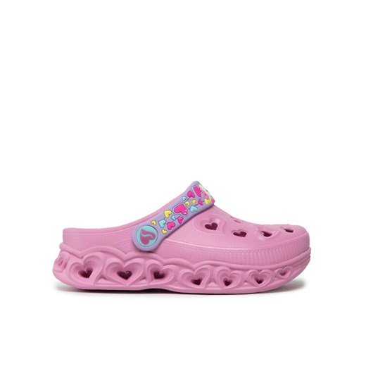 Klapki Skechers Unicorns & Sunshine 308023L/PNK Różowy ze sklepu eobuwie.pl w kategorii Klapki dziecięce - zdjęcie 181278019