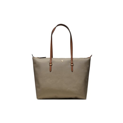 Torebka Lauren Ralph Lauren 431916737003 Brązowy ze sklepu eobuwie.pl w kategorii Torby Shopper bag - zdjęcie 181278616