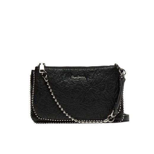 Torebka Pepe Jeans PL031564 Czarny ze sklepu eobuwie.pl w kategorii Listonoszki - zdjęcie 181279418