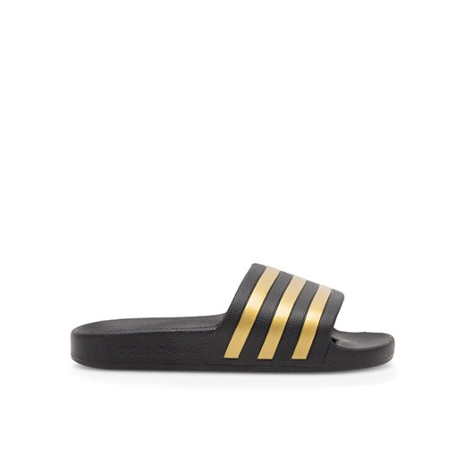 Klapki adidas ADILETTE AQUA EG1758 Czarny ze sklepu eobuwie.pl w kategorii Klapki damskie - zdjęcie 181279777