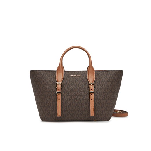Torebka MICHAEL Michael Kors 30R5G9OS1B Brązowy ze sklepu eobuwie.pl w kategorii Torby Shopper bag - zdjęcie 181282909