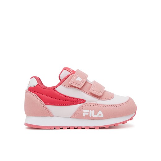 Sneakersy Fila FFK0222 43266 Różowy ze sklepu eobuwie.pl w kategorii Buty sportowe dziecięce - zdjęcie 181283928