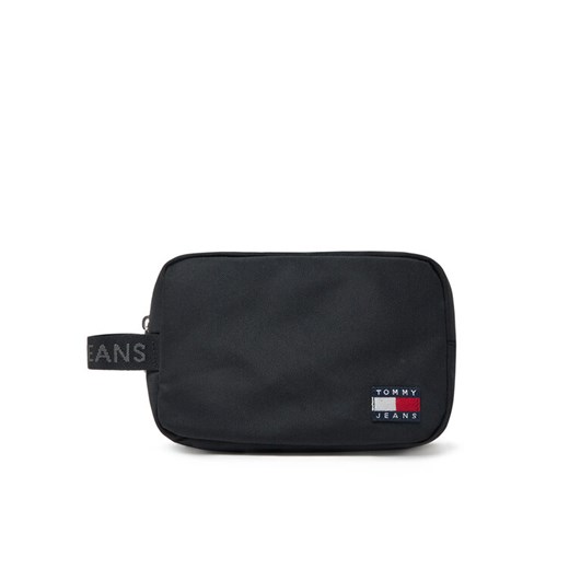 Kosmetyczka Tommy Jeans Tjm Ess Daily Nylon Washbag AM0AM13537 Czarny ze sklepu eobuwie.pl w kategorii Kosmetyczki - zdjęcie 181288655