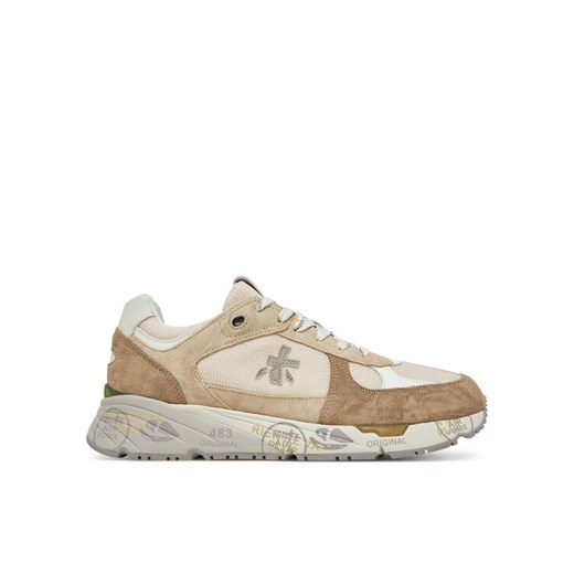 Sneakersy Premiata Mase Var 7241 Écru ze sklepu eobuwie.pl w kategorii Buty sportowe męskie - zdjęcie 181290168