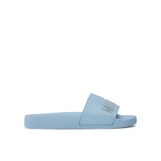 Klapki LOVE MOSCHINO JA28122G1II13712 Błękitny Love Moschino 38 eobuwie.pl