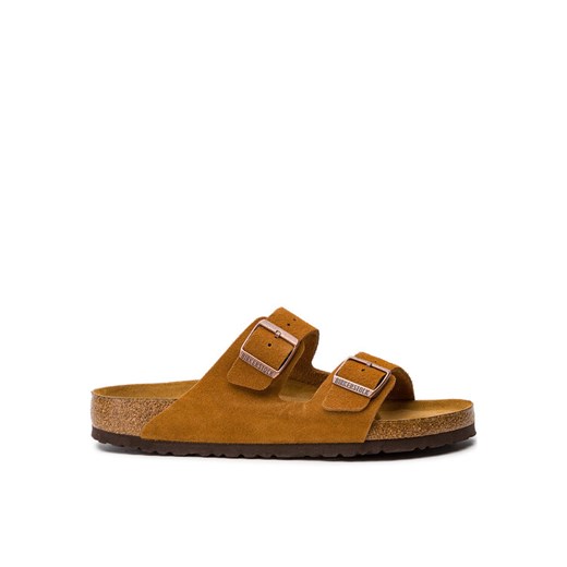 Klapki Birkenstock Arizona Bs 1009526 Brązowy ze sklepu eobuwie.pl w kategorii Klapki męskie - zdjęcie 181293849