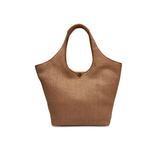 Torebka TWINSET 251LL8AAA Brązowy ze sklepu eobuwie.pl w kategorii Torby Shopper bag - zdjęcie 181296128