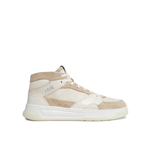 Sneakersy Boss Baltimore Hito 50504560 Beżowy ze sklepu eobuwie.pl w kategorii Buty sportowe damskie - zdjęcie 181296265