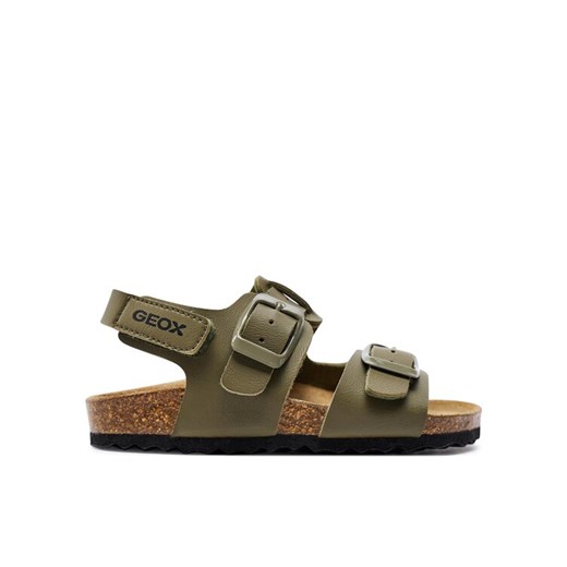 Sandały Geox J Ghita Boy J358LD 000BC C3009 M Khaki ze sklepu eobuwie.pl w kategorii Sandały dziecięce - zdjęcie 181299386