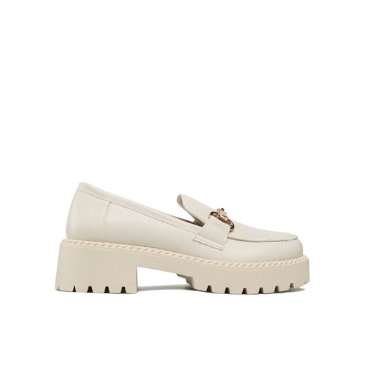 Loafersy DeeZee H3302D-3 Beżowy ze sklepu eobuwie.pl w kategorii Półbuty damskie - zdjęcie 181299429