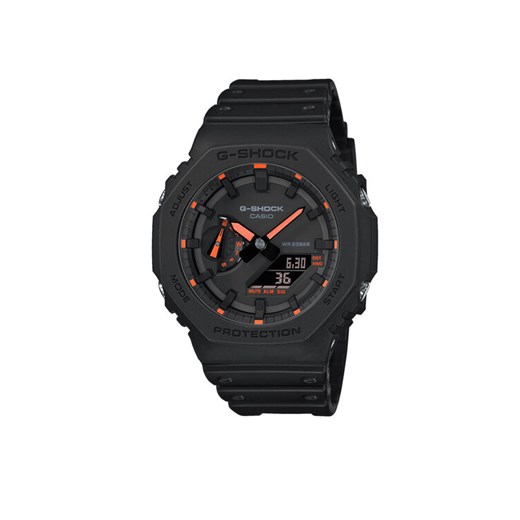Zegarek G-Shock GA-2100-1A4ER Czarny ze sklepu eobuwie.pl w kategorii Zegarki - zdjęcie 181304056
