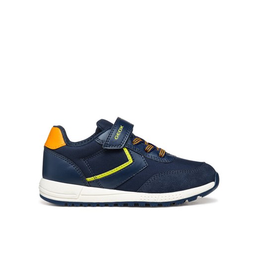 Sneakersy Geox J559EA 0FU54 CF43S M Granatowy ze sklepu eobuwie.pl w kategorii Buty sportowe dziecięce - zdjęcie 181304506